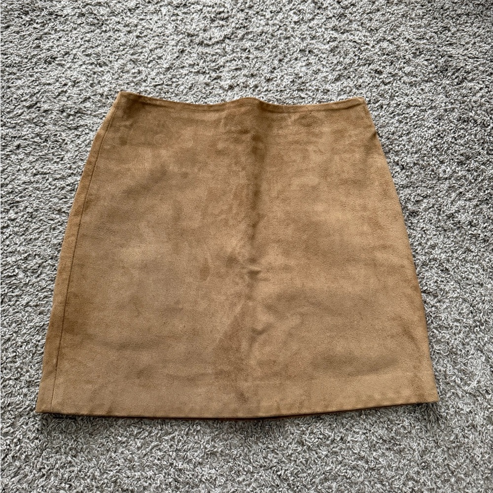 Vintage Banana Republic Suede Skirt